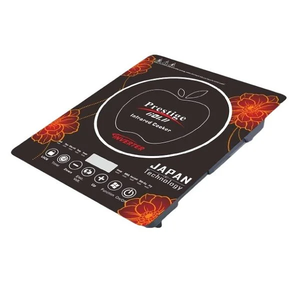 Prestige 2200 Watts Infrared Cooker Use Any Pot (Blue Magic / Black Berry) Eight Cooking Function Digital Display Japan Technology (P-3181)