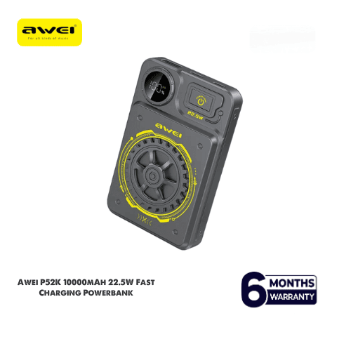 Awei P52k 22.5W 10000mah magnetic Wireless Powerbank (EDP-3103)