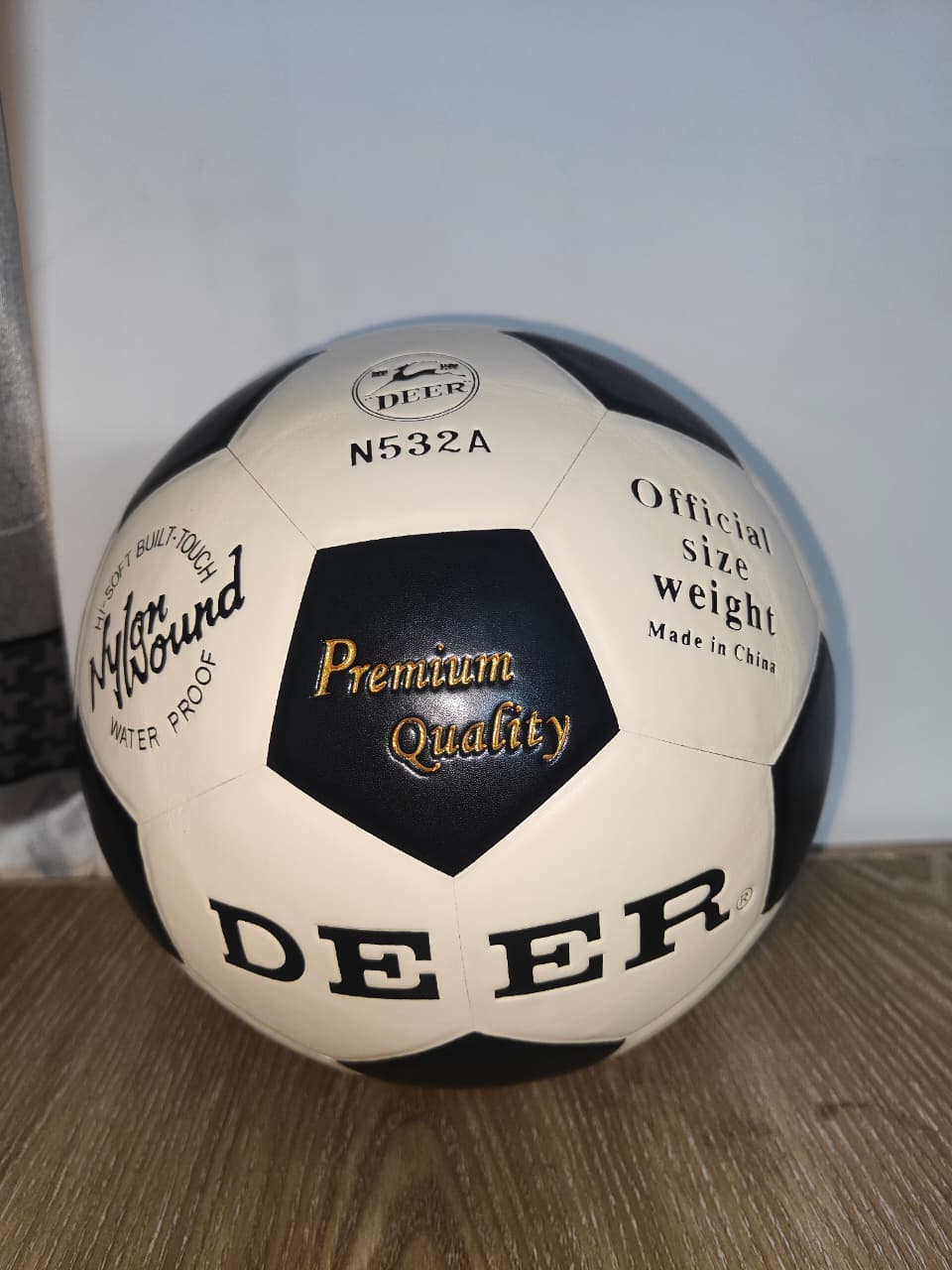 Football - Deer A - Black & White - N532A (EDP-3060)