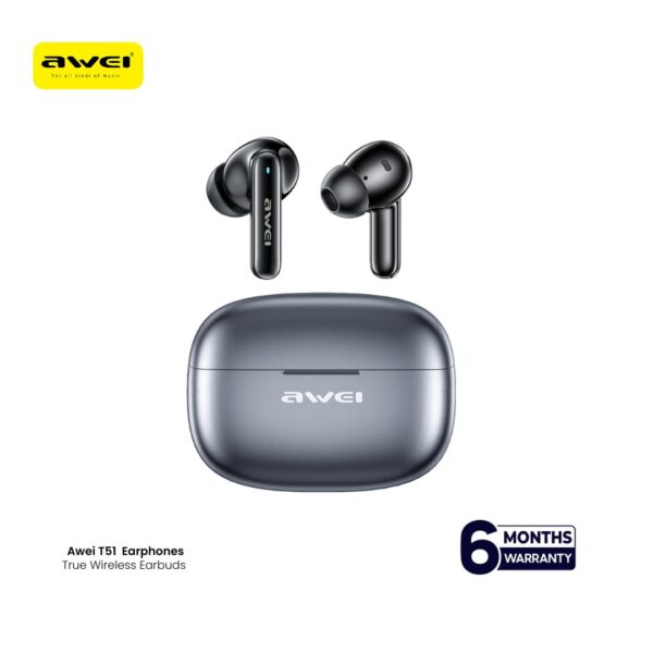 Awei T51 True Wireless Sports Earbuds ( 6-Month Official Warranty ) (EDP-3108)