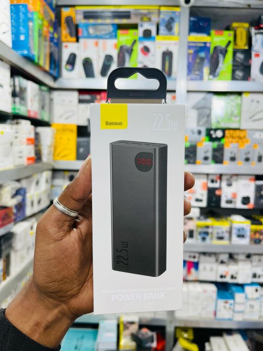 Baseus Power Bank Adaman 22.5w 20000Mah 3 month warrenty (EDP-3065)