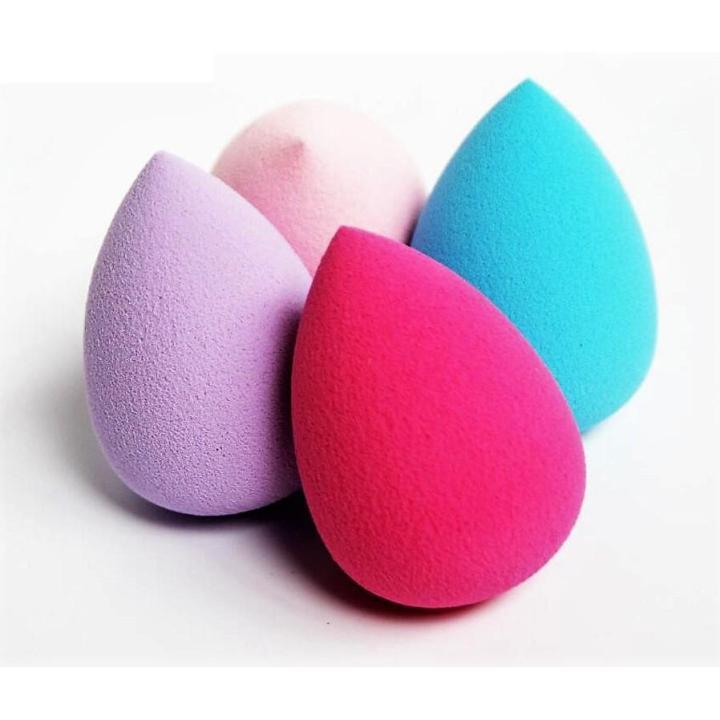 1pcs Power Puff Latex Free Face Blender Sponge Makeup Puff (Multicolor) (E-2170)