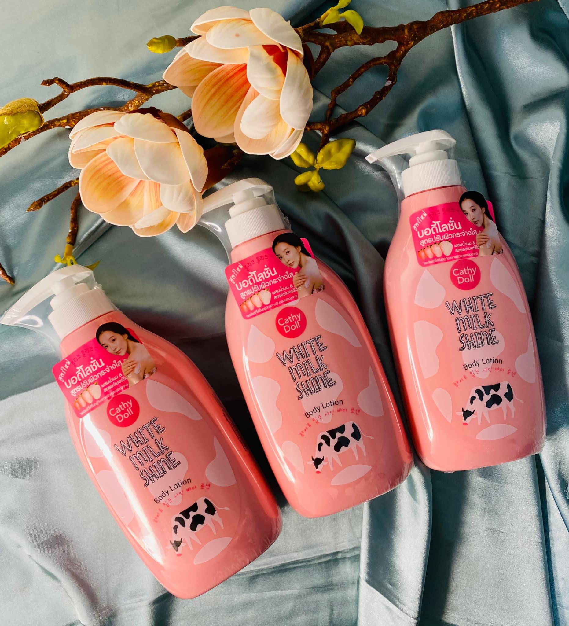 Cathy Doll White Milk Shine Body Lotion 450ml | International (E-2267)