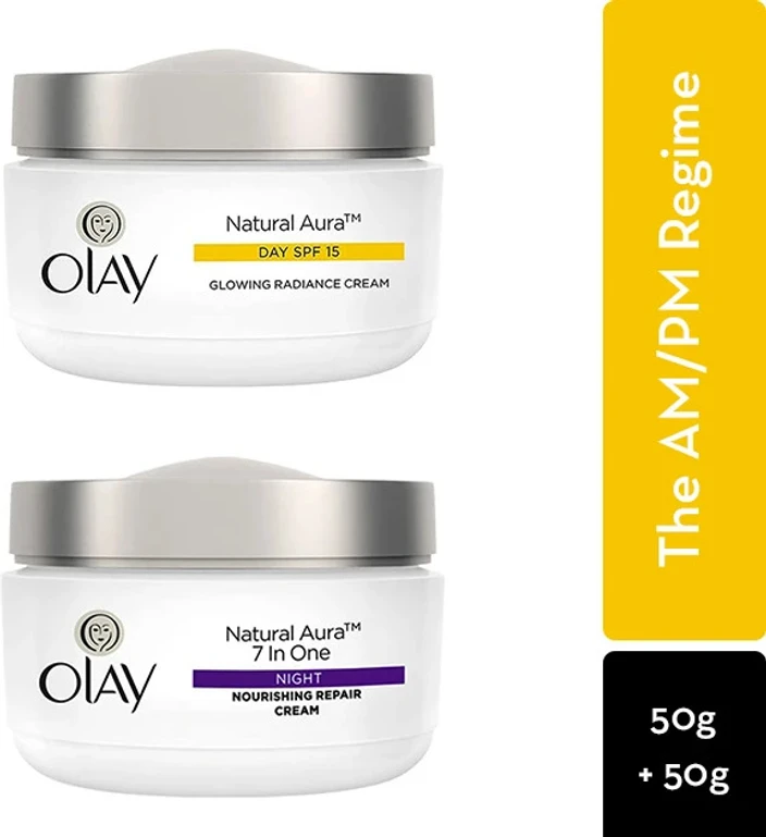 Olay Natural Aura Natural Cream 50gm Combo Pack (EDP-2525)