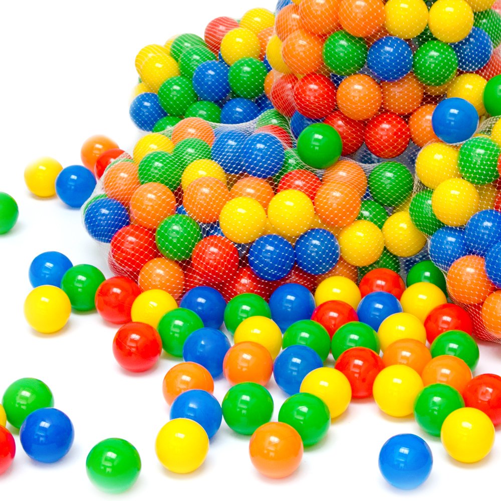Plastic Water Pool Balls - 50pcs - Multi-color (EDP-2115)
