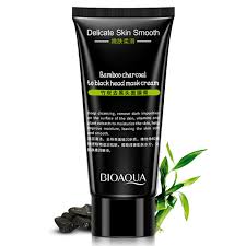 Bioaqua Bamboo Charcoal to Blackhead Mask Cream 60gm (E-2244)