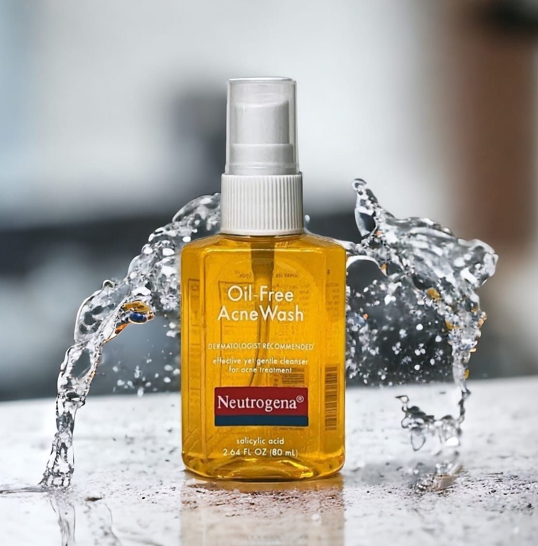 Neutrogena Oil Free Acne Face Wash 80ml (EDP-2516)