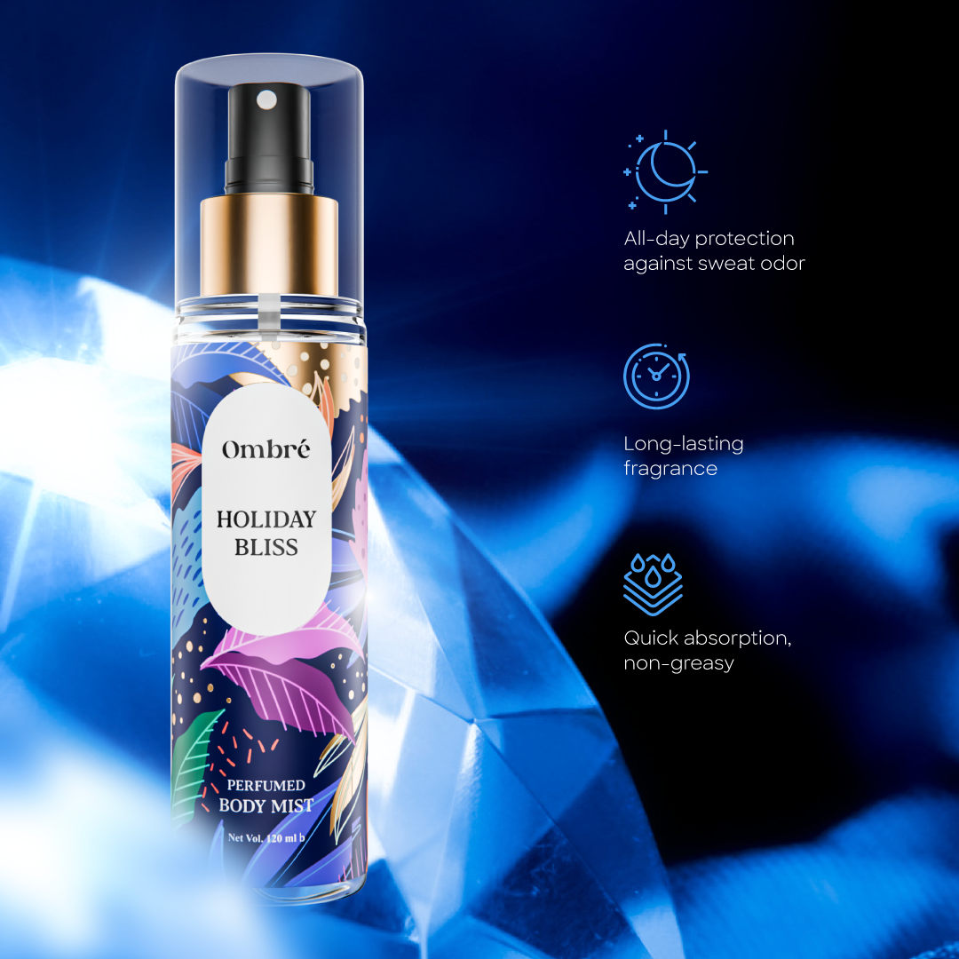 Ombre Perfumed Body Mist - Holiday Bliss - 120ml (E-2096)