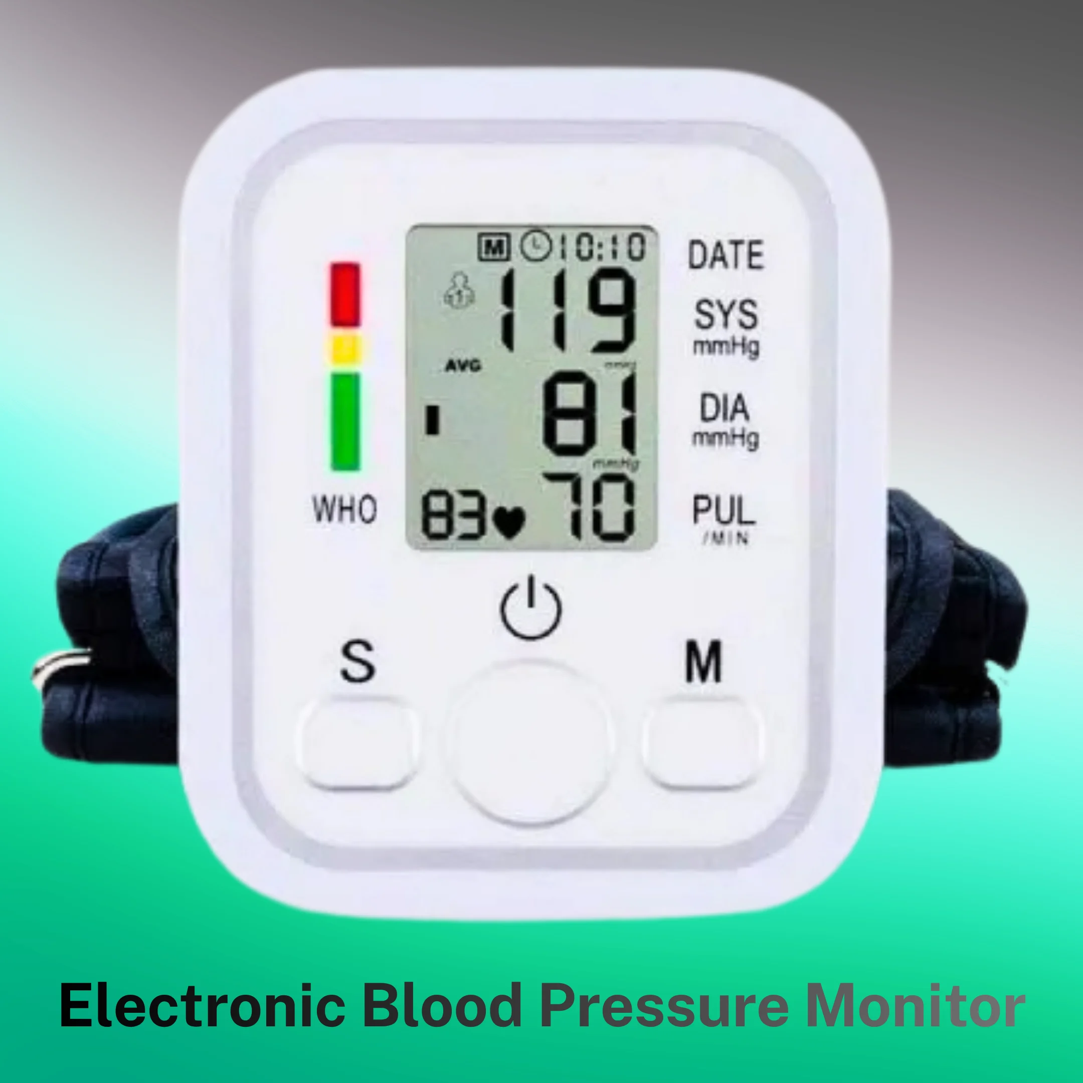 D-Electronic Digital Blood Pressure Monitor (TAK169)