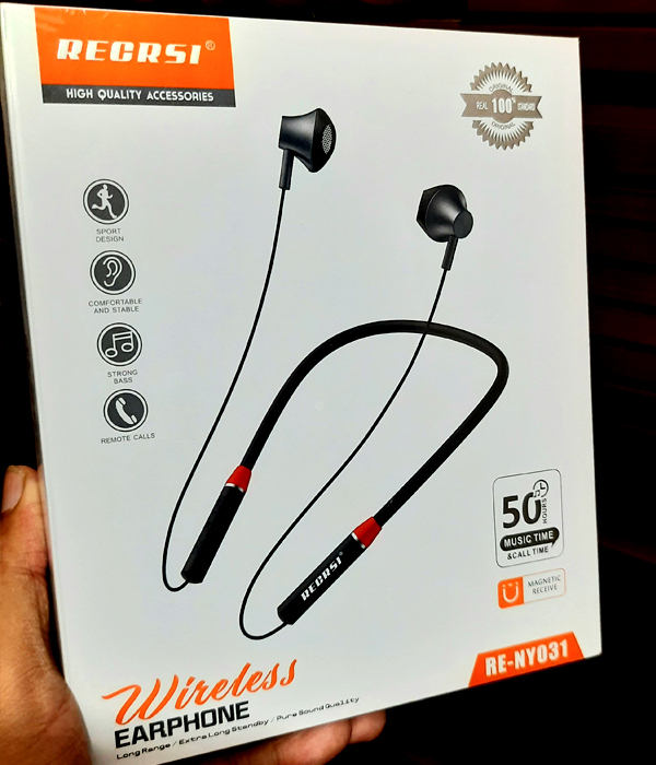 Regrsi Neckband Headphone NY31 (EDP-691)