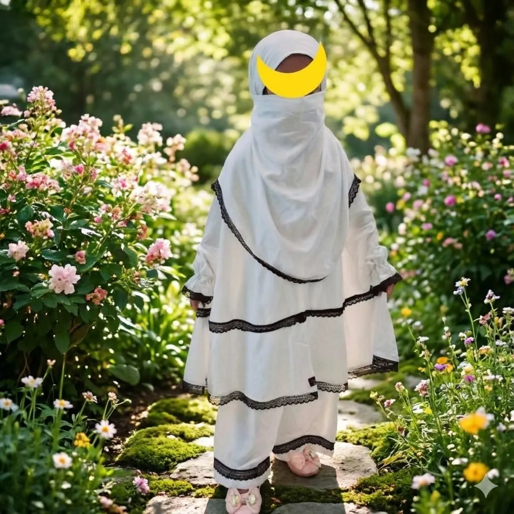 Kids Lilen Khimar Set D-KCK113