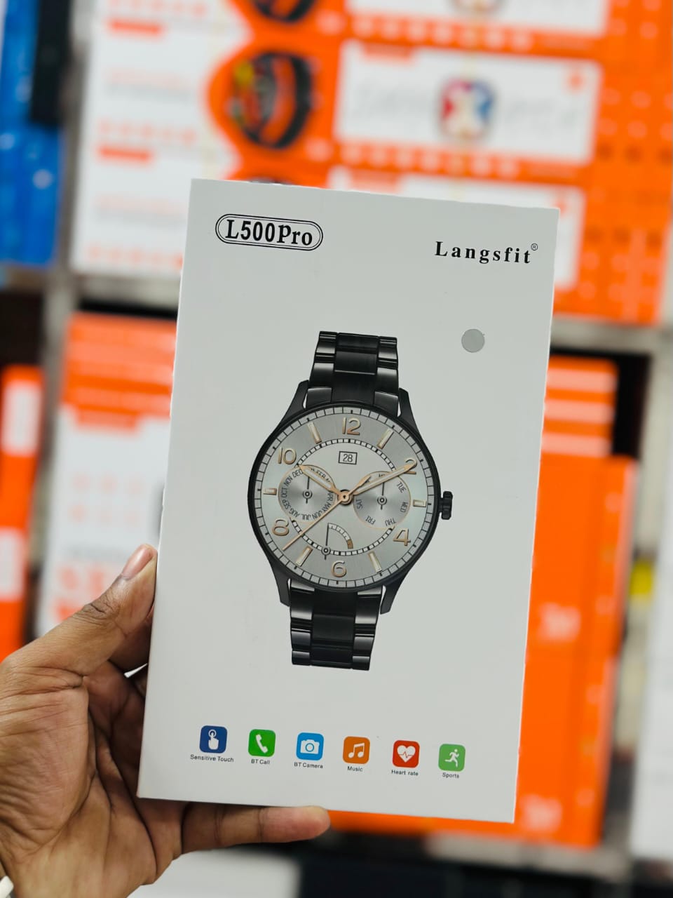 L500 Pro Bluetooth Calling Smart Watch (EDP-3571)