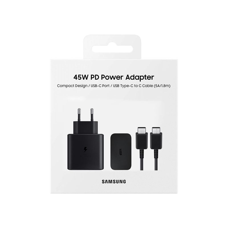Samsung 45W 5A USB-C Power Adapter with Cable (EDP-1831)