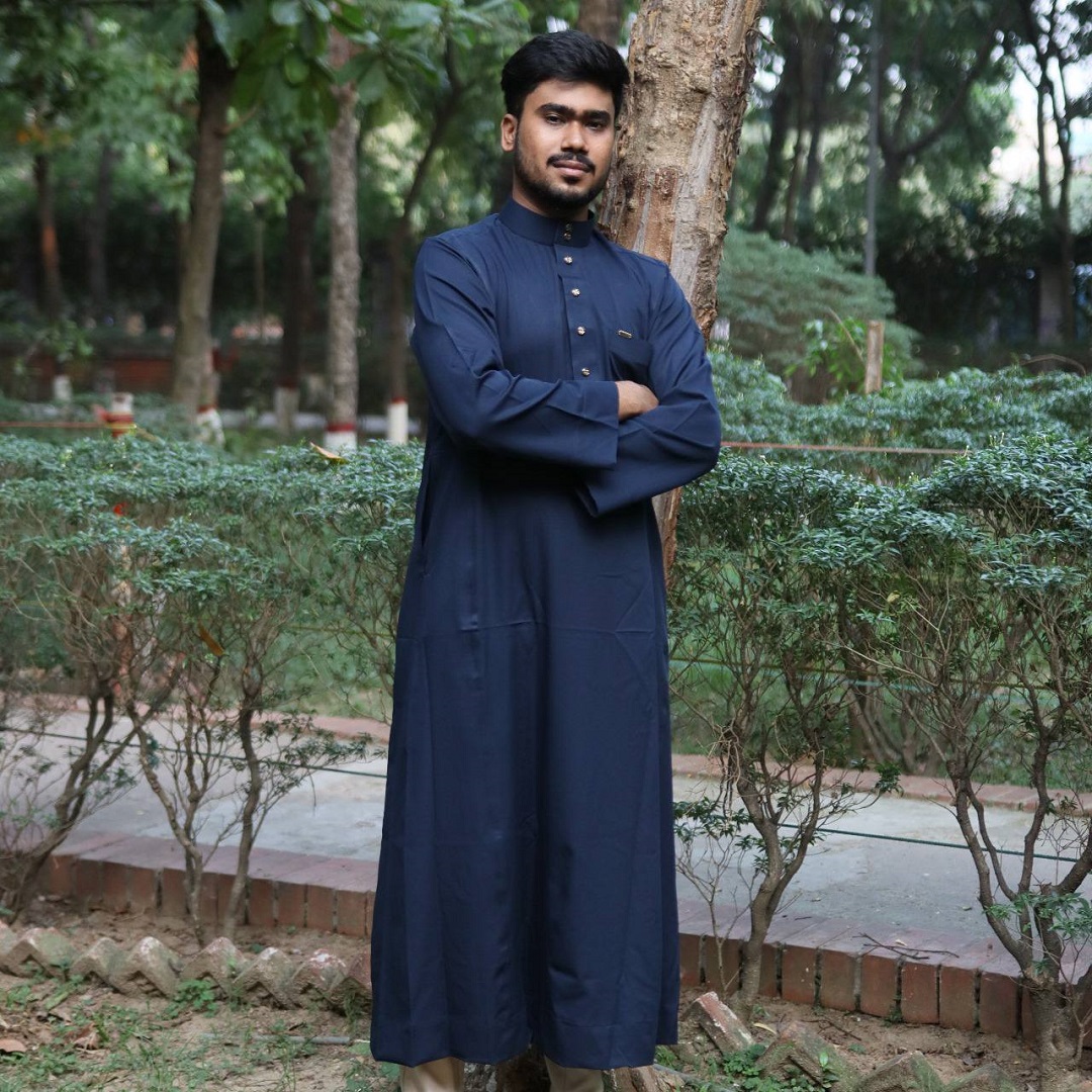 china butterfly stitch arabiyan jubba D1-CB101