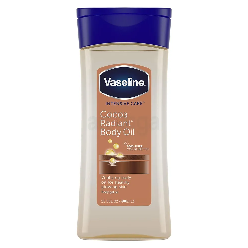 Vaseline Intensive Care Cocoa Radiant Body Gel Oil 200ml International (EDP-2906)