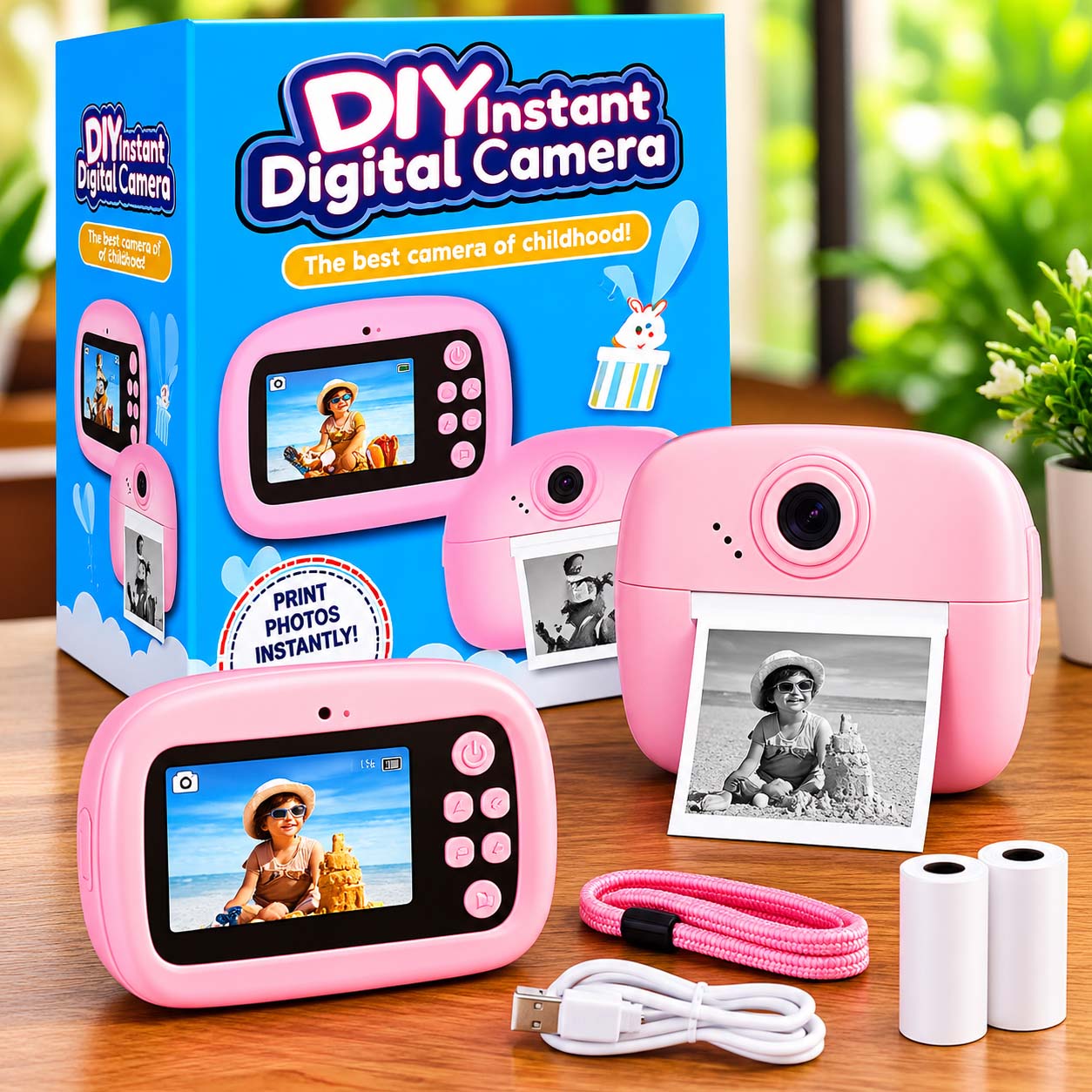 DIY Instant Digital Camera Y80s (EDP-3683)
