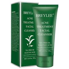 Breylee Acne Treatment Facial Cleanser 100g with Tea Tree Oil & Salicylc Acid (E-2263)