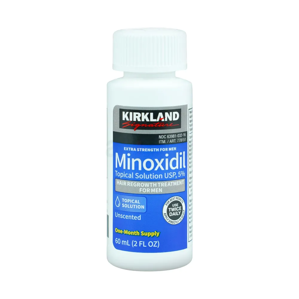 Kirkland 5% Minoxidil Extra Strength Hair Loss & Hair Regrowth Treatment for Men 60ml ( USA) (EDP-3260)