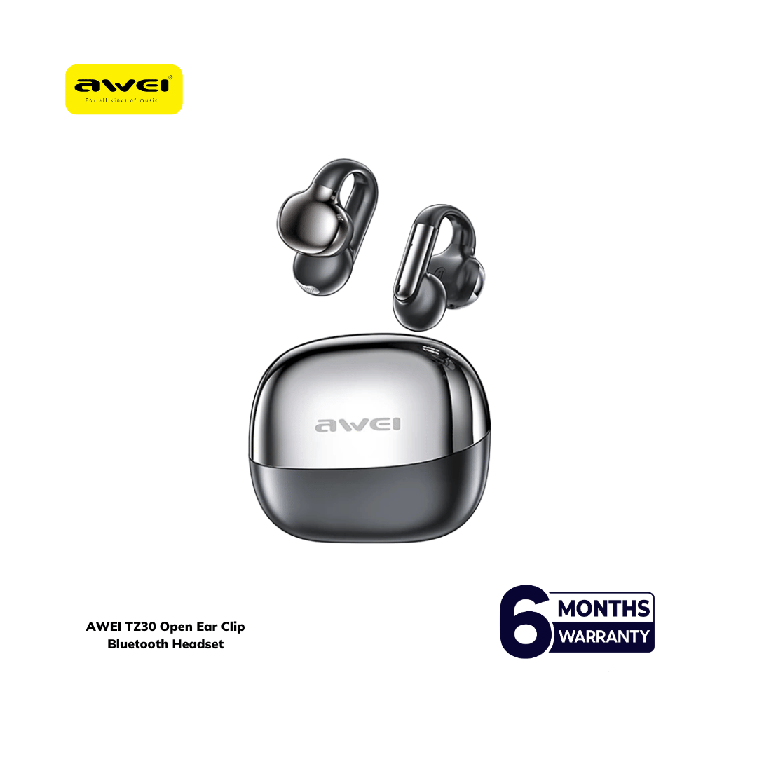 AWEI TZ30 Open Ear Clip Bluetooth Headset ( 6-Month Official Warranty ) (EDP-3116)